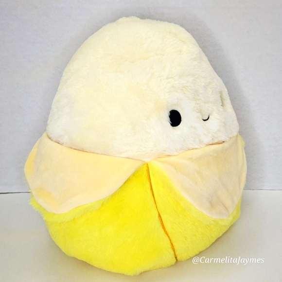 JUNIE 🍌 FuzzAMallow Banana Original Squishmallow By Kellytoy ☆ NWT ☆ - Picture 6 of 8
